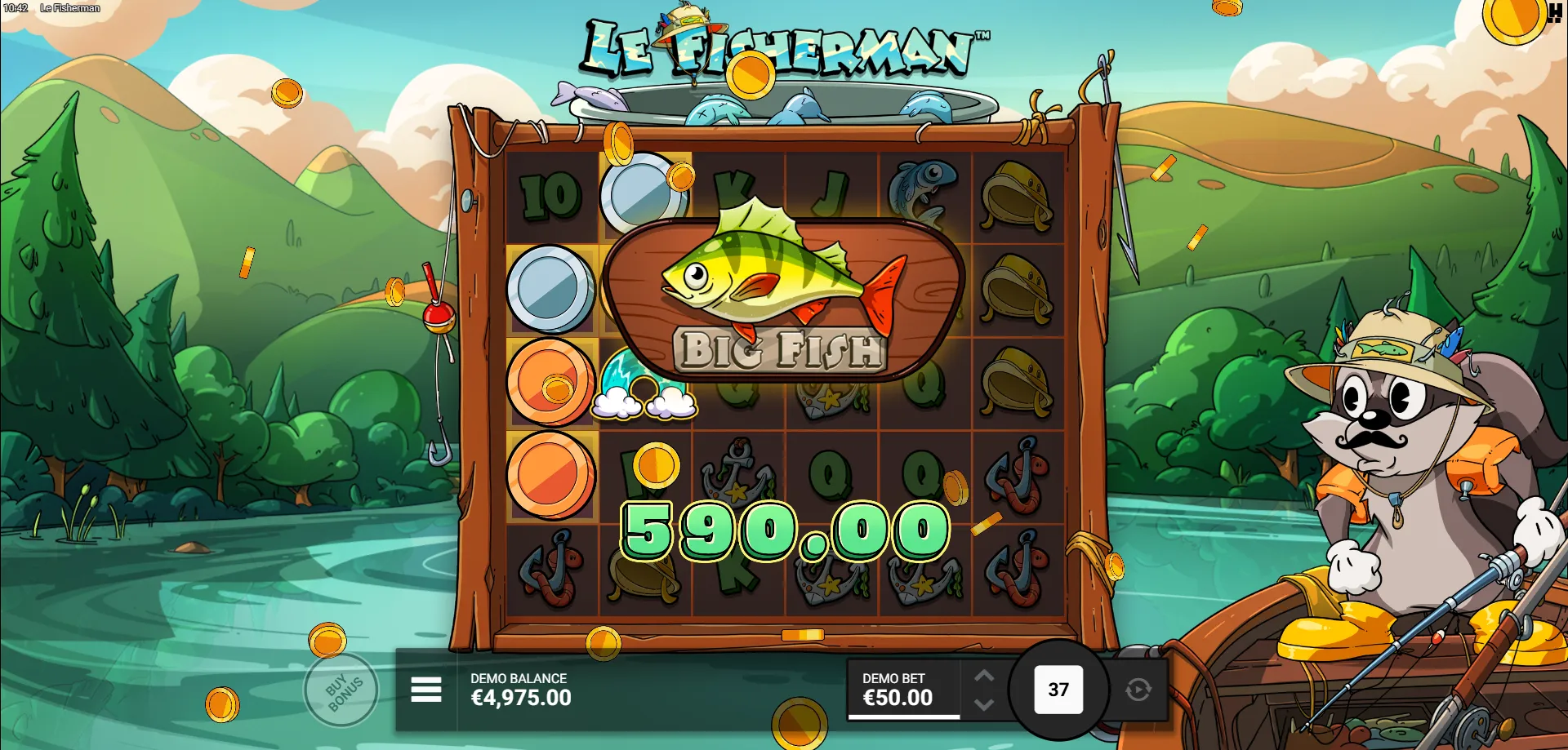 Spela Le Fisherman på mobilen